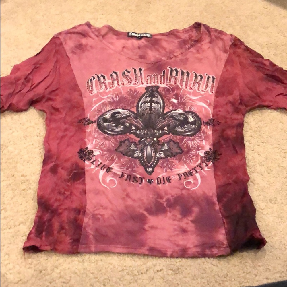 Buckle short sleeve top